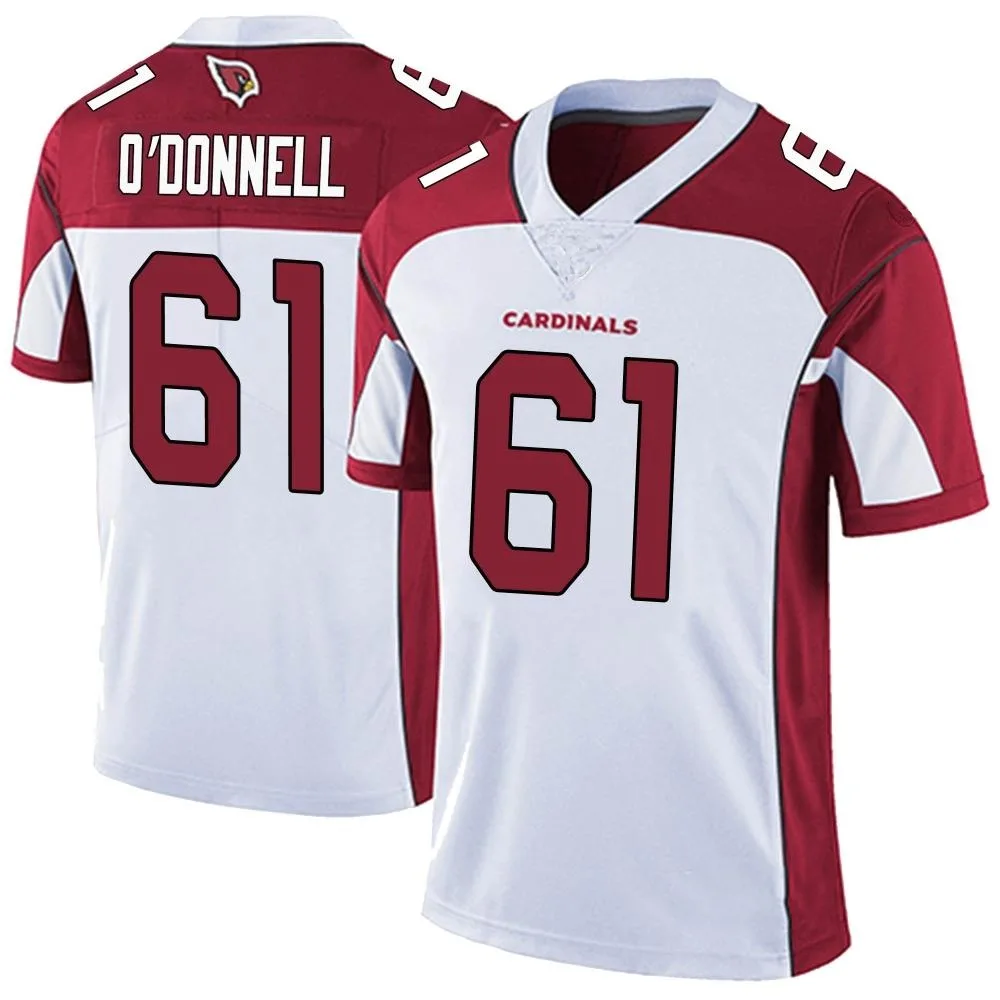 Men's Arizona Cardinals Carter O'donnell Nike Vapor Untouchable Limited White Jersey Men's Arizona Cardinals Carter O'donnell Nike Vapor Untouchable Limited White Jersey