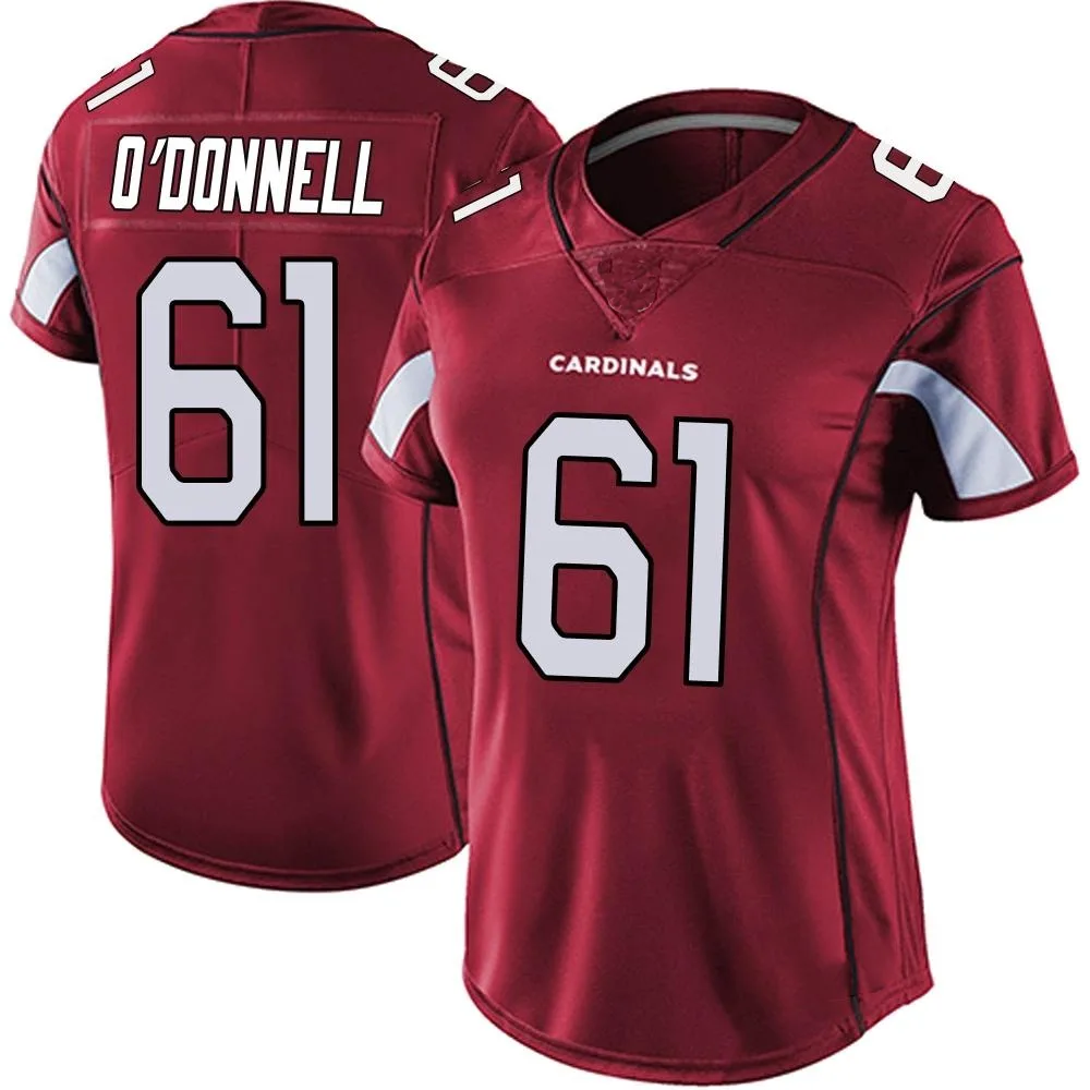 Women's Arizona Cardinals Carter O'donnell Nike Vapor Team Color Untouchable Limited Red Jersey Women's Arizona Cardinals Carter O'donnell Nike Vapor Team Color Untouchable Limited Red Jersey