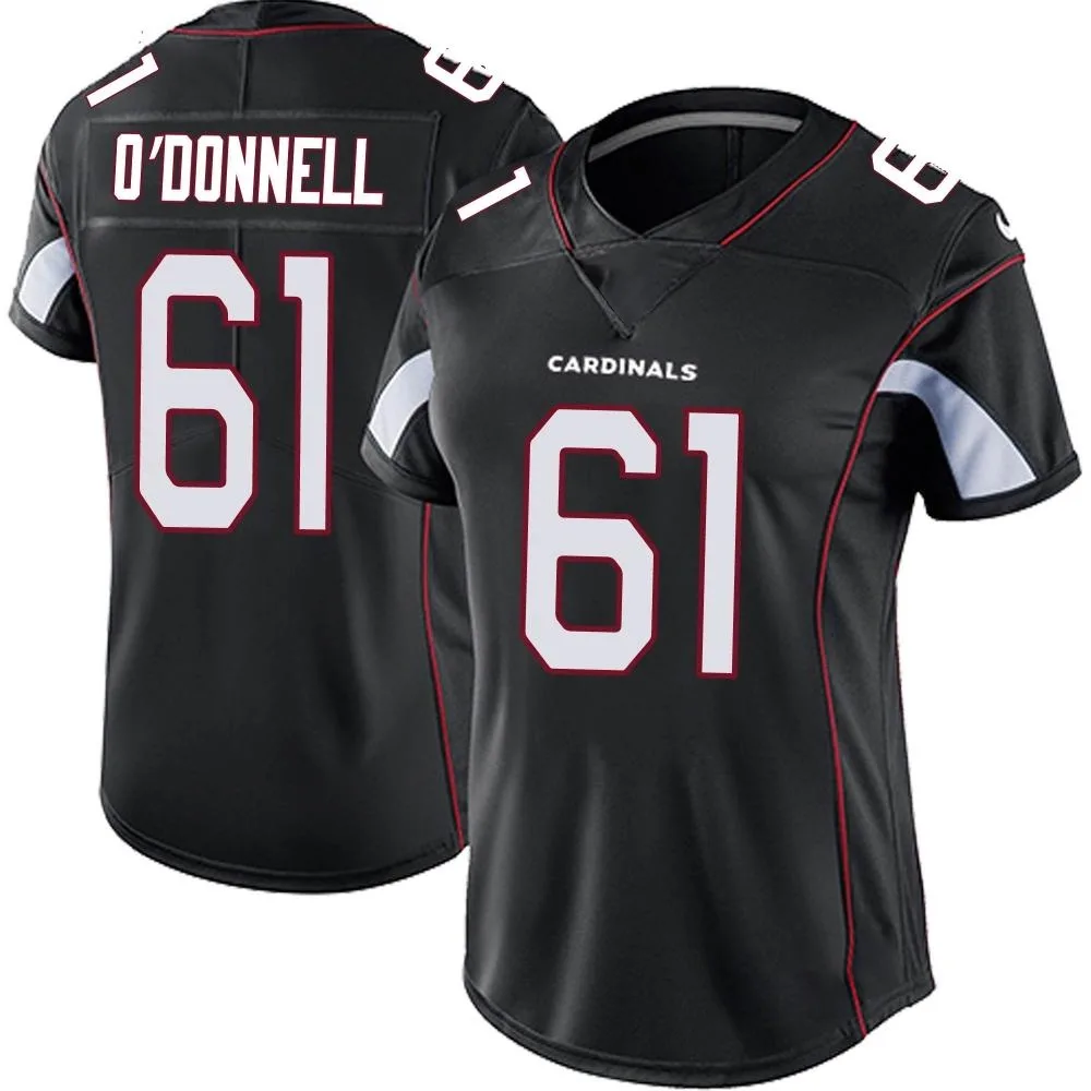 Women's Arizona Cardinals Carter O'donnell Nike Vapor Untouchable Limited Black Jersey Women's Arizona Cardinals Carter O'donnell Nike Vapor Untouchable Limited Black Jersey