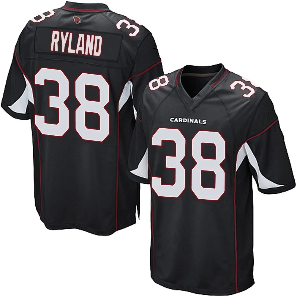 Men's Arizona Cardinals Chad Ryland Nike Alternate Game Black Jersey Men's Arizona Cardinals Chad Ryland Nike Alternate Game Black Jersey