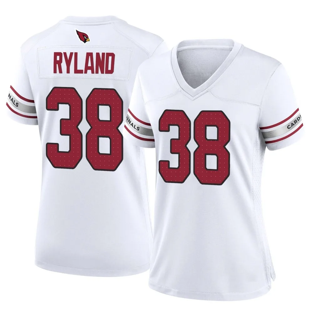 Women's Arizona Cardinals Chad Ryland Nike Game White Jersey Women's Arizona Cardinals Chad Ryland Nike Game White Jersey