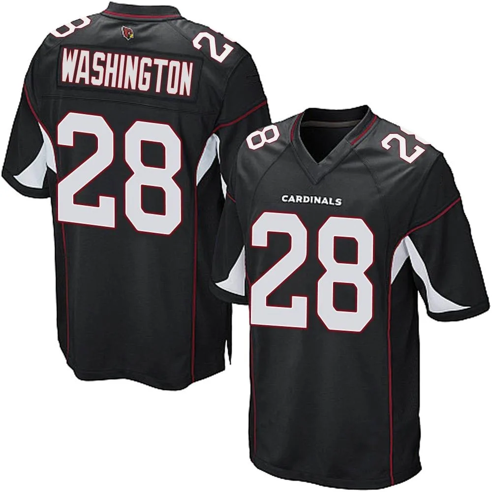 Youth Arizona Cardinals Charles Washington Nike Alternate Game Black Jersey Youth Arizona Cardinals Charles Washington Nike Alternate Game Black Jersey