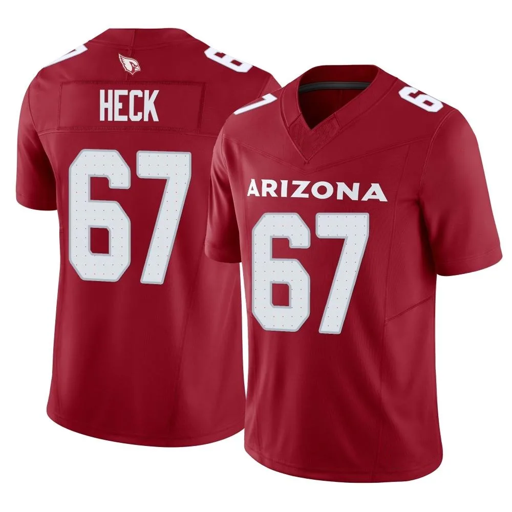 Men's Arizona Cardinals Charlie Heck Nike Cardinal Vapor F.U.S.E. Limited Jersey Men's Arizona Cardinals Charlie Heck Nike Cardinal Vapor F.U.S.E. Limited Jersey