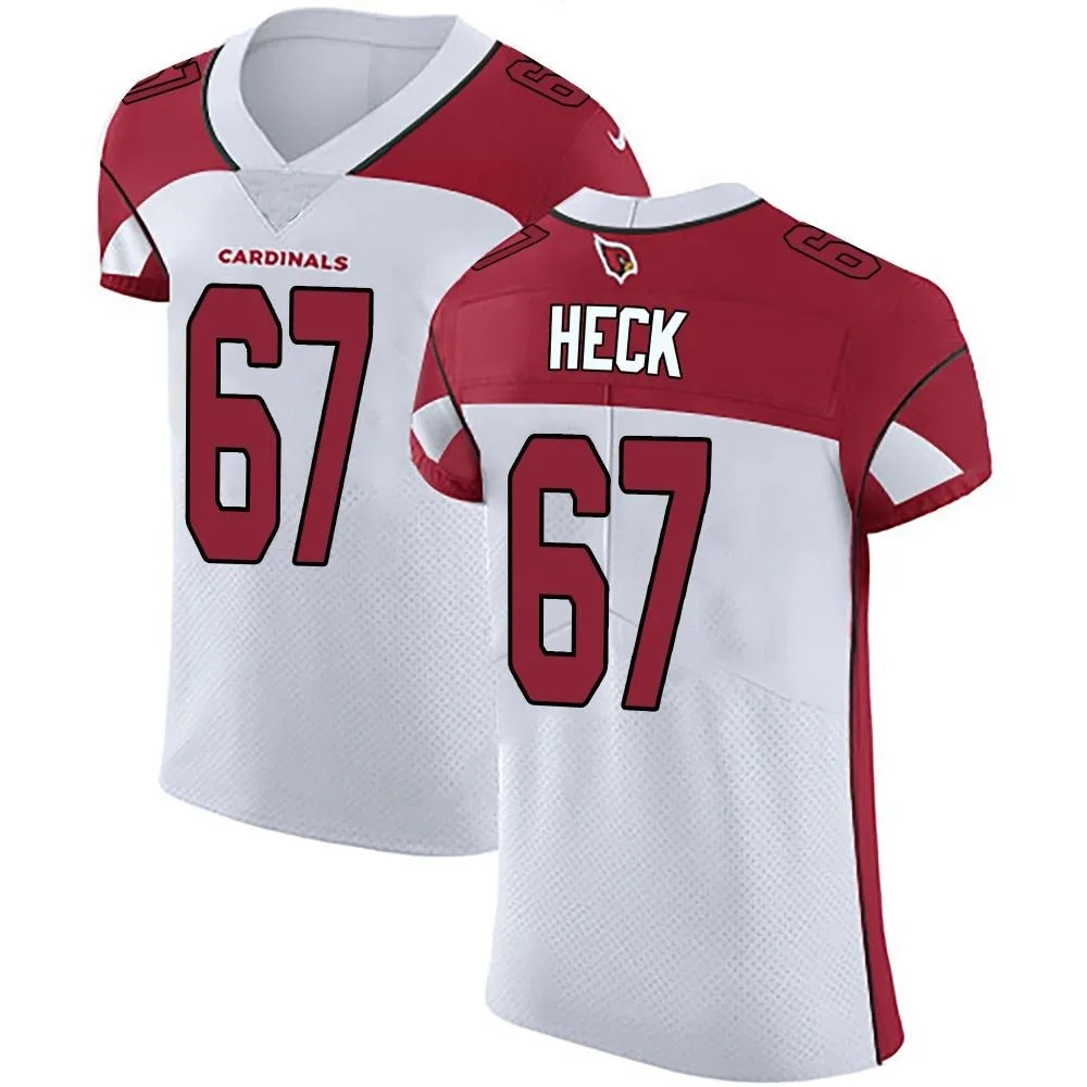 Men's Arizona Cardinals Charlie Heck Nike Vapor Untouchable Elite White Jersey Men's Arizona Cardinals Charlie Heck Nike Vapor Untouchable Elite White Jersey