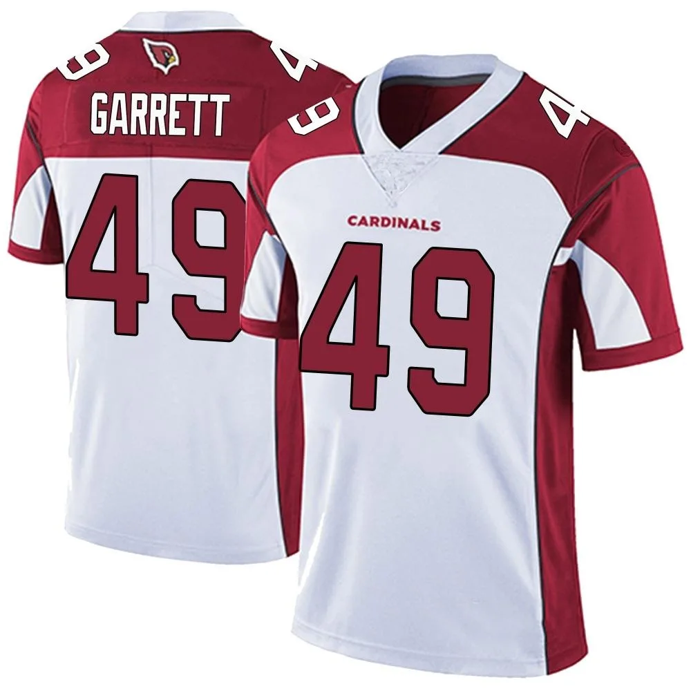 Men's Arizona Cardinals Chris Garrett Nike Vapor Untouchable Limited White Jersey Men's Arizona Cardinals Chris Garrett Nike Vapor Untouchable Limited White Jersey