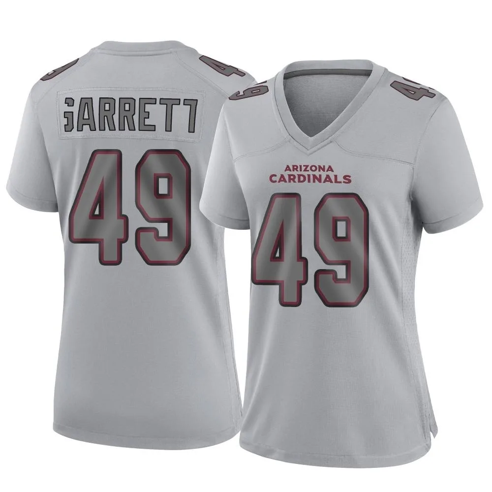 Women's Arizona Cardinals Chris Garrett Nike Atmosphere Fashion Game Gray Jersey Women's Arizona Cardinals Chris Garrett Nike Atmosphere Fashion Game Gray Jersey
