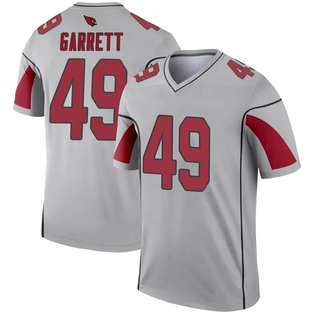 Youth Arizona Cardinals Chris Garrett Nike Inverted Silver Legend Jersey Youth Arizona Cardinals Chris Garrett Nike Inverted Silver Legend Jersey