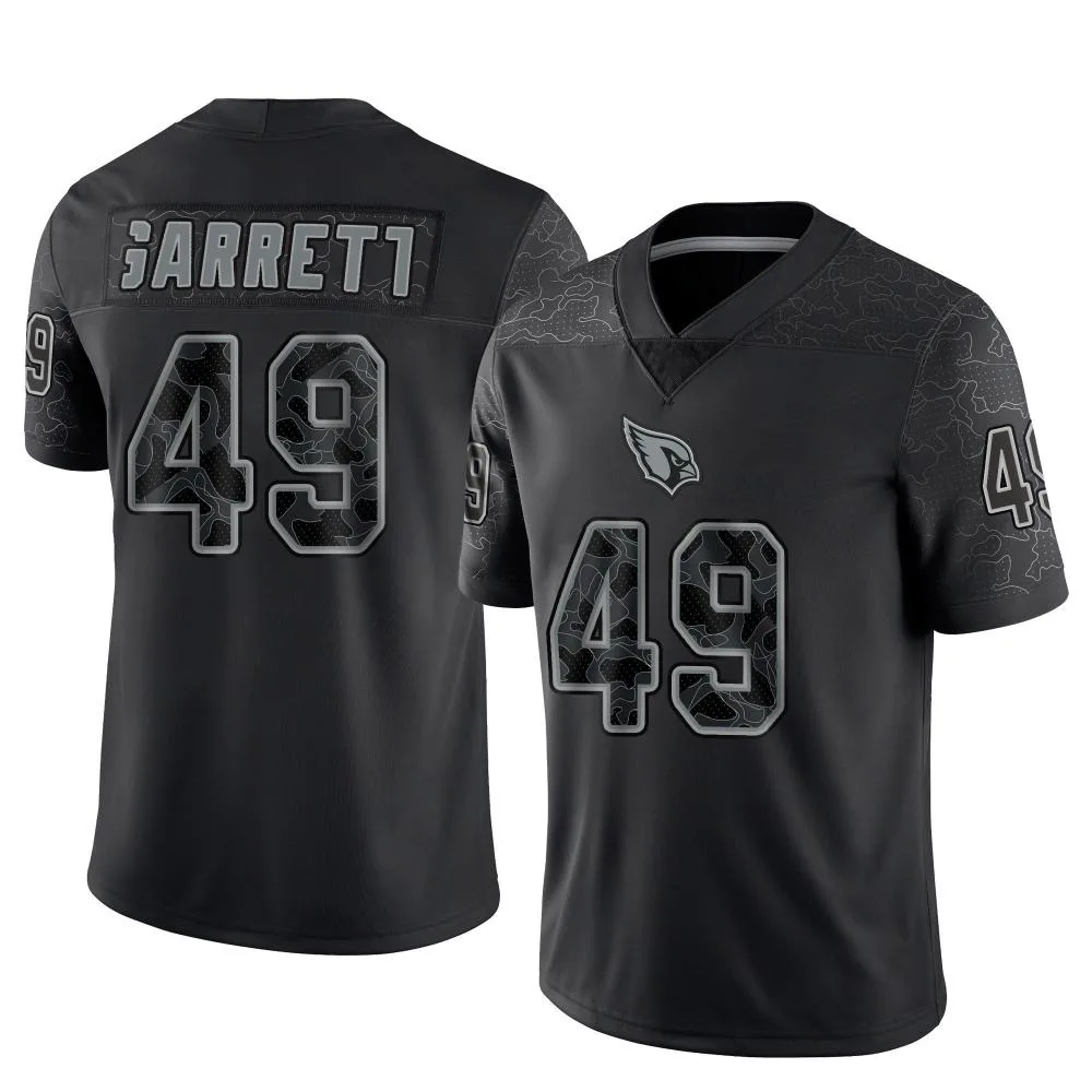 Youth Arizona Cardinals Chris Garrett Nike Reflective Limited Black Jersey Youth Arizona Cardinals Chris Garrett Nike Reflective Limited Black Jersey