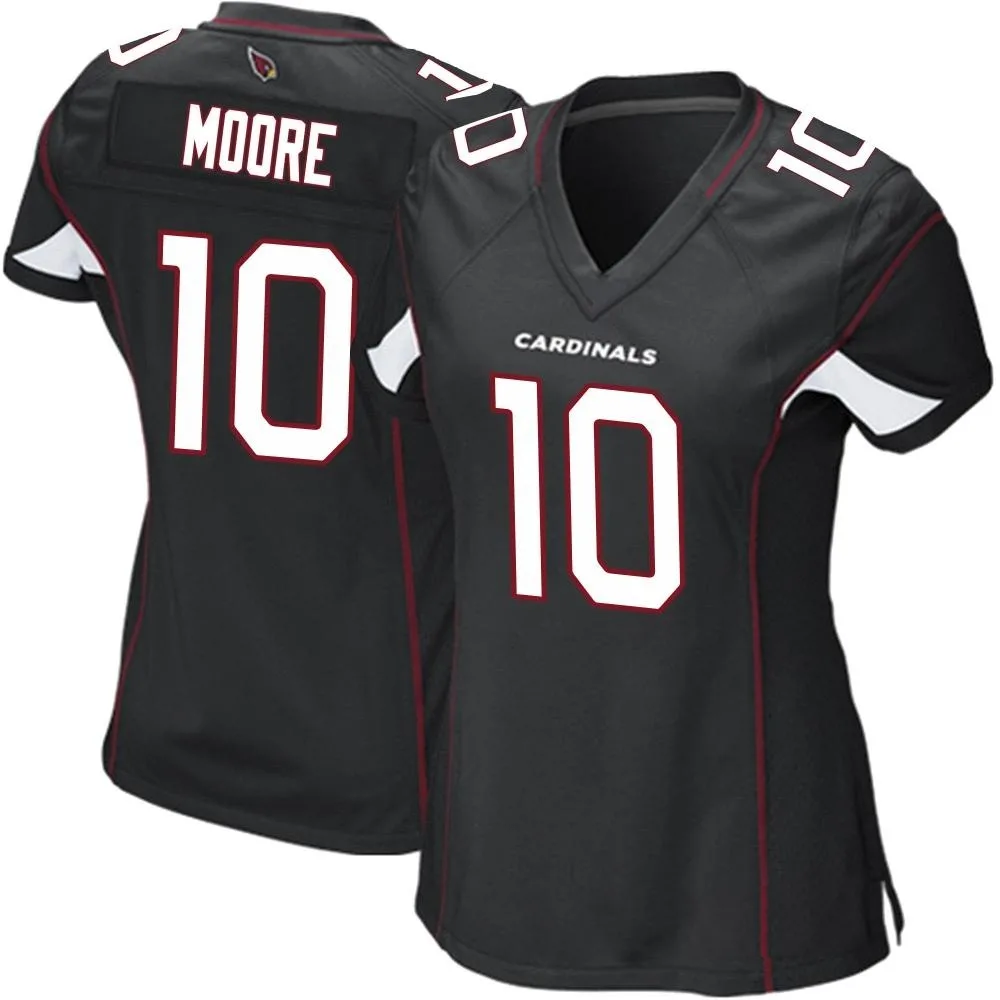 Women's Arizona Cardinals Chris Moore Nike Alternate Game Black Jersey Women's Arizona Cardinals Chris Moore Nike Alternate Game Black Jersey