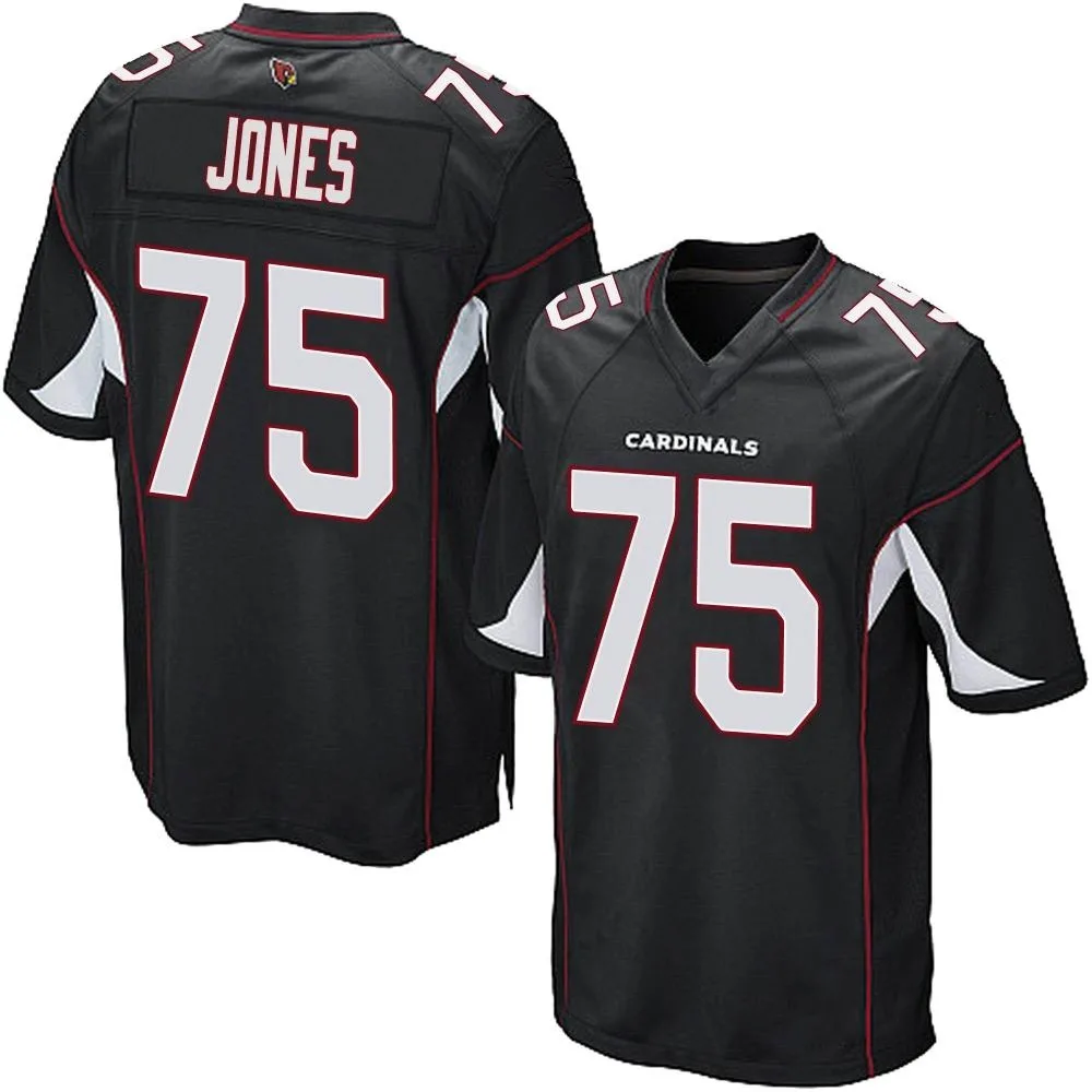 Men's Arizona Cardinals Christian Jones Nike Alternate Game Black Jersey Men's Arizona Cardinals Christian Jones Nike Alternate Game Black Jersey