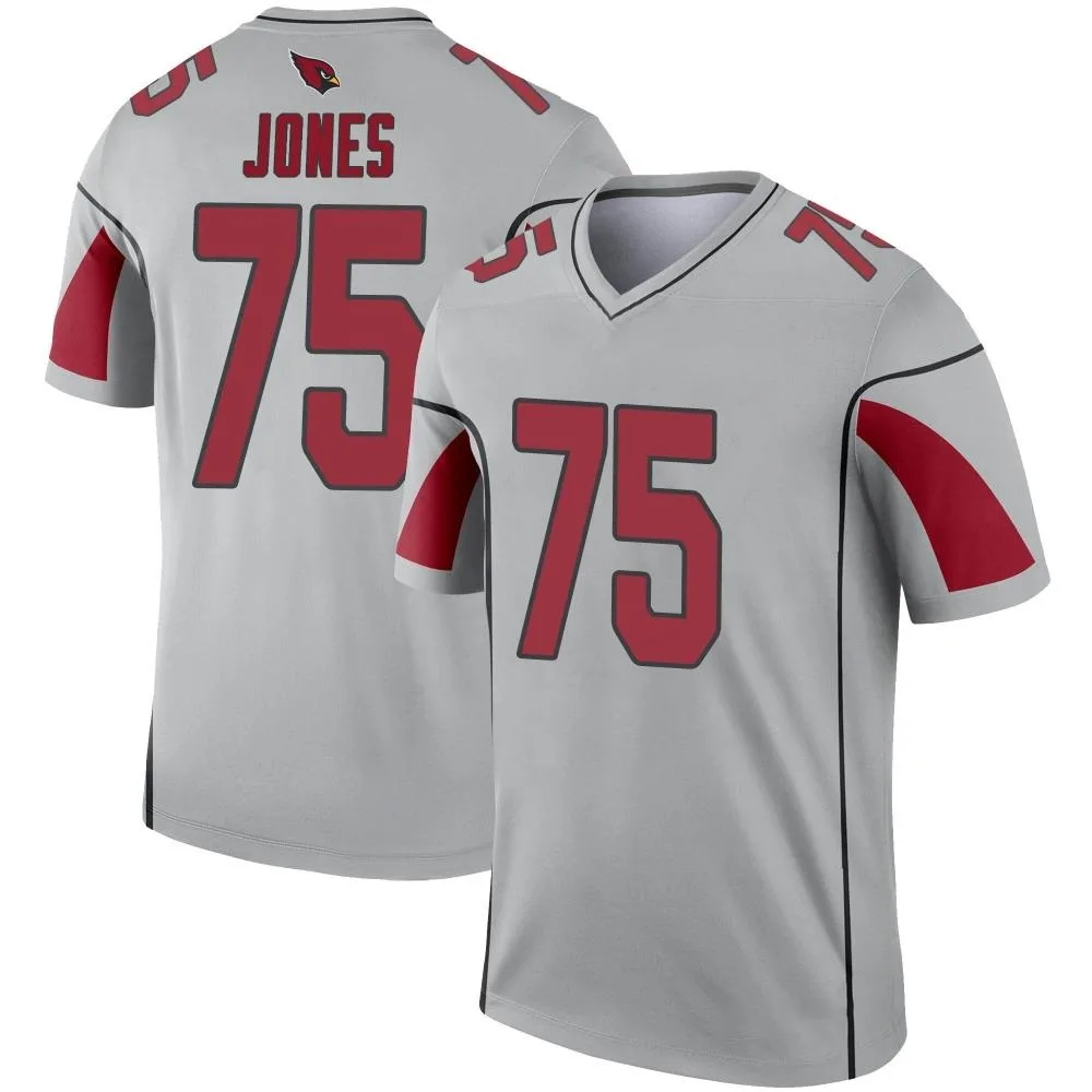 Men's Arizona Cardinals Christian Jones Nike Inverted Silver Legend Jersey Men's Arizona Cardinals Christian Jones Nike Inverted Silver Legend Jersey