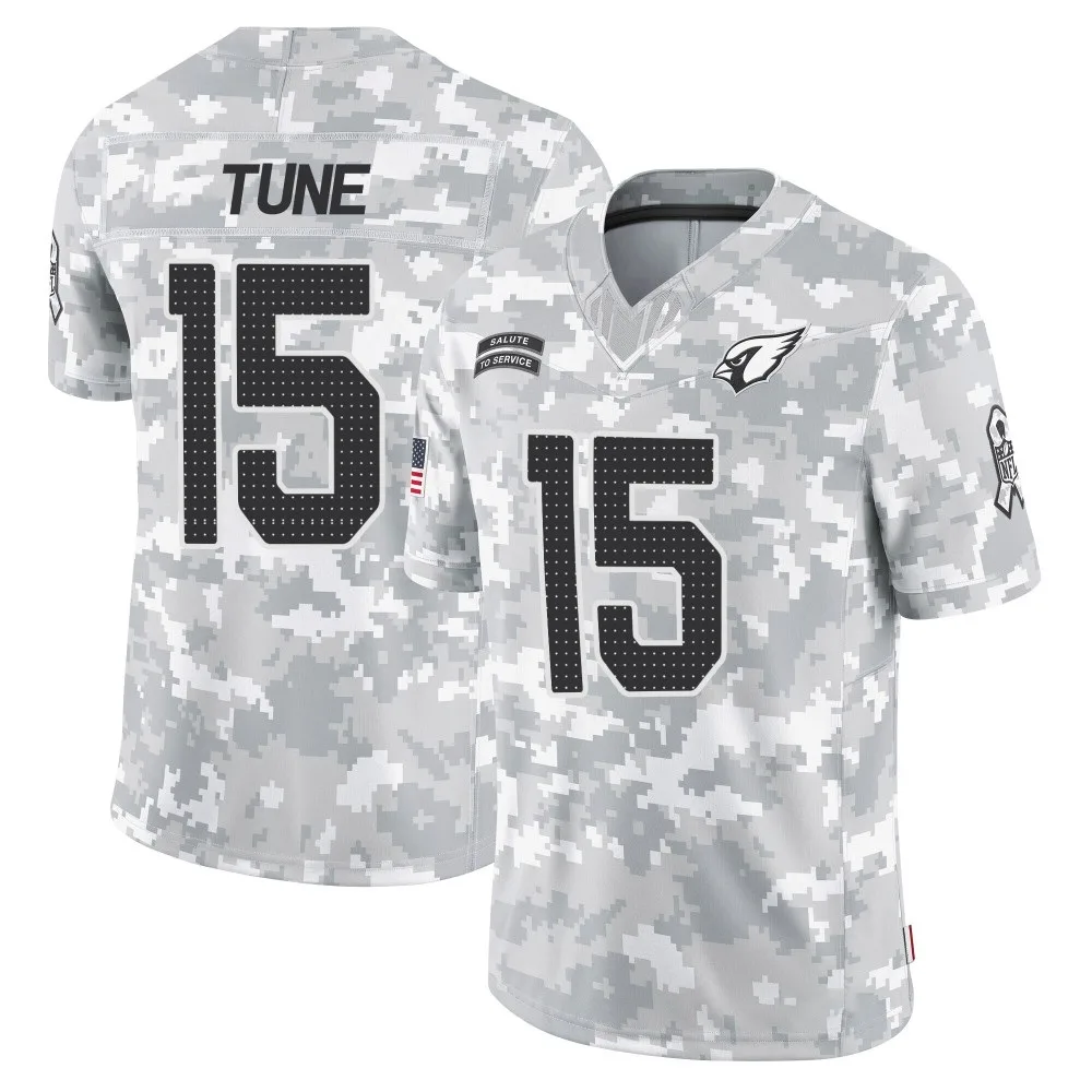 Men's Arizona Cardinals Clayton Tune Nike 2024 Salute To Service Limited Arctic Camo Jersey Men's Arizona Cardinals Clayton Tune Nike 2024 Salute To Service Limited Arctic Camo Jersey