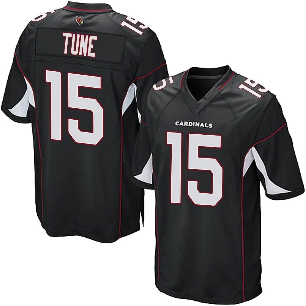 Men's Arizona Cardinals Clayton Tune Nike Alternate Game Black Jersey Men's Arizona Cardinals Clayton Tune Nike Alternate Game Black Jersey