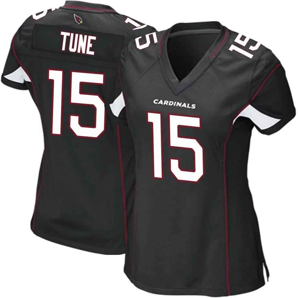 Women's Arizona Cardinals Clayton Tune Nike Alternate Game Black Jersey Women's Arizona Cardinals Clayton Tune Nike Alternate Game Black Jersey