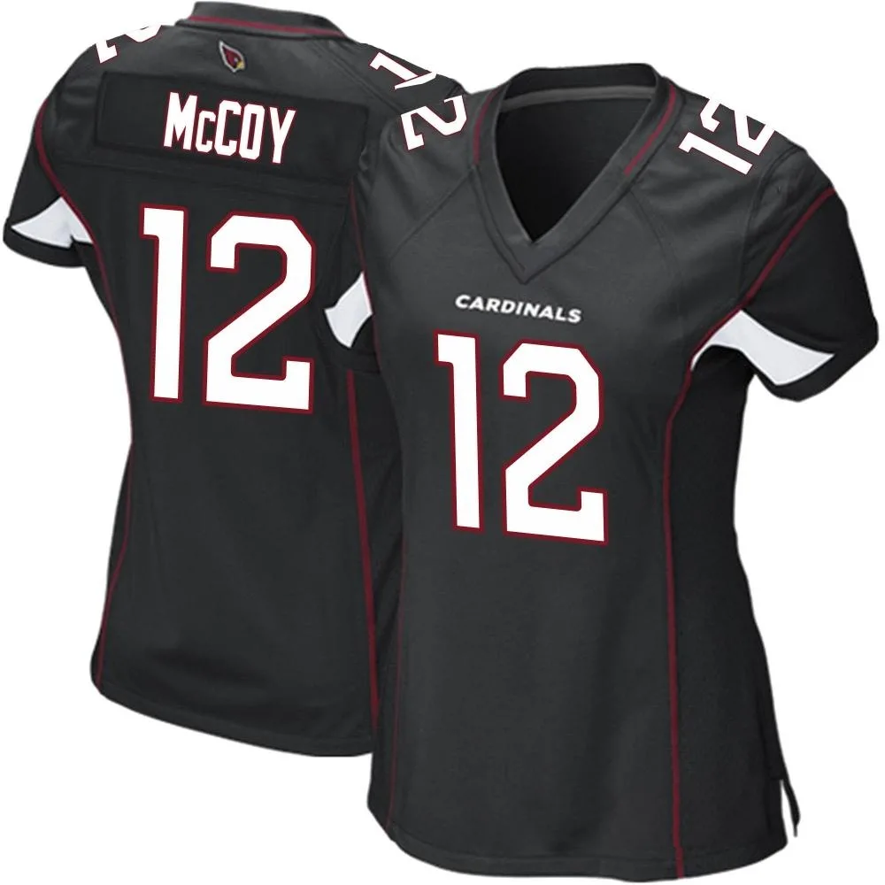 Women's Arizona Cardinals Colt Mccoy Nike Alternate Game Black Jersey Women's Arizona Cardinals Colt Mccoy Nike Alternate Game Black Jersey