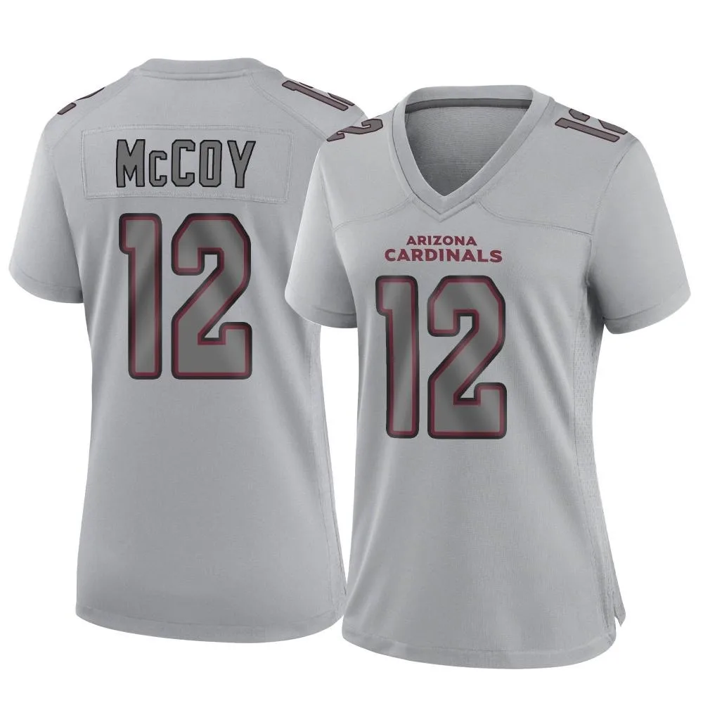 Women's Arizona Cardinals Colt Mccoy Nike Atmosphere Fashion Game Gray Jersey Women's Arizona Cardinals Colt Mccoy Nike Atmosphere Fashion Game Gray Jersey