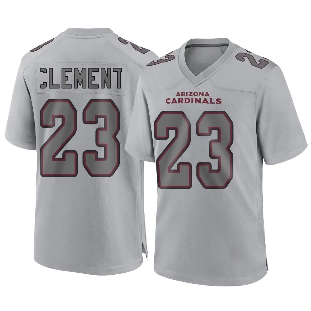 Men's Arizona Cardinals Corey Clement Nike Atmosphere Fashion Game Gray Jersey Men's Arizona Cardinals Corey Clement Nike Atmosphere Fashion Game Gray Jersey