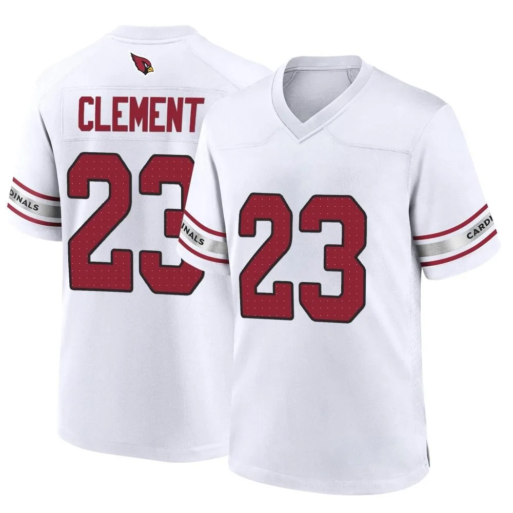 Men's Arizona Cardinals Corey Clement Nike Game White Jersey Men's Arizona Cardinals Corey Clement Nike Game White Jersey