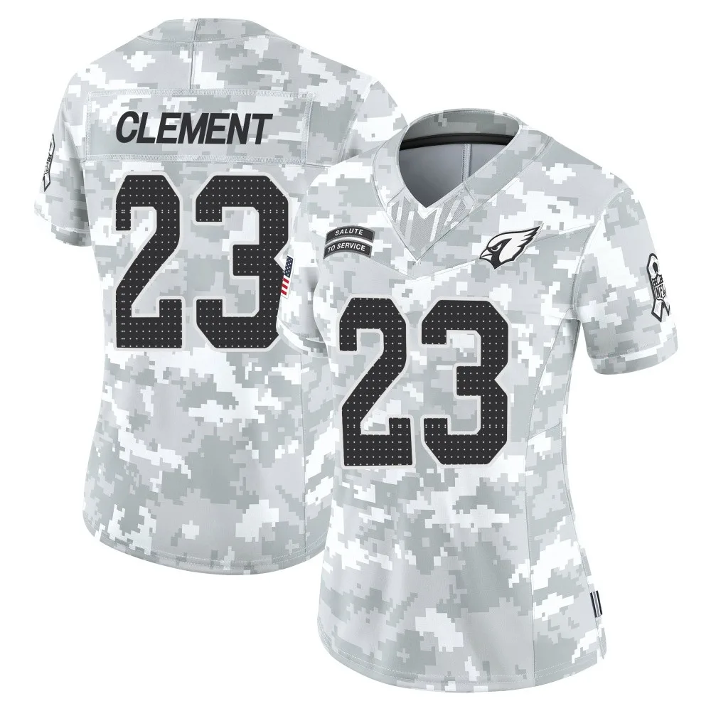 Women's Arizona Cardinals Corey Clement Nike 2024 Salute To Service Limited Arctic Camo Jersey Women's Arizona Cardinals Corey Clement Nike 2024 Salute To Service Limited Arctic Camo Jersey
