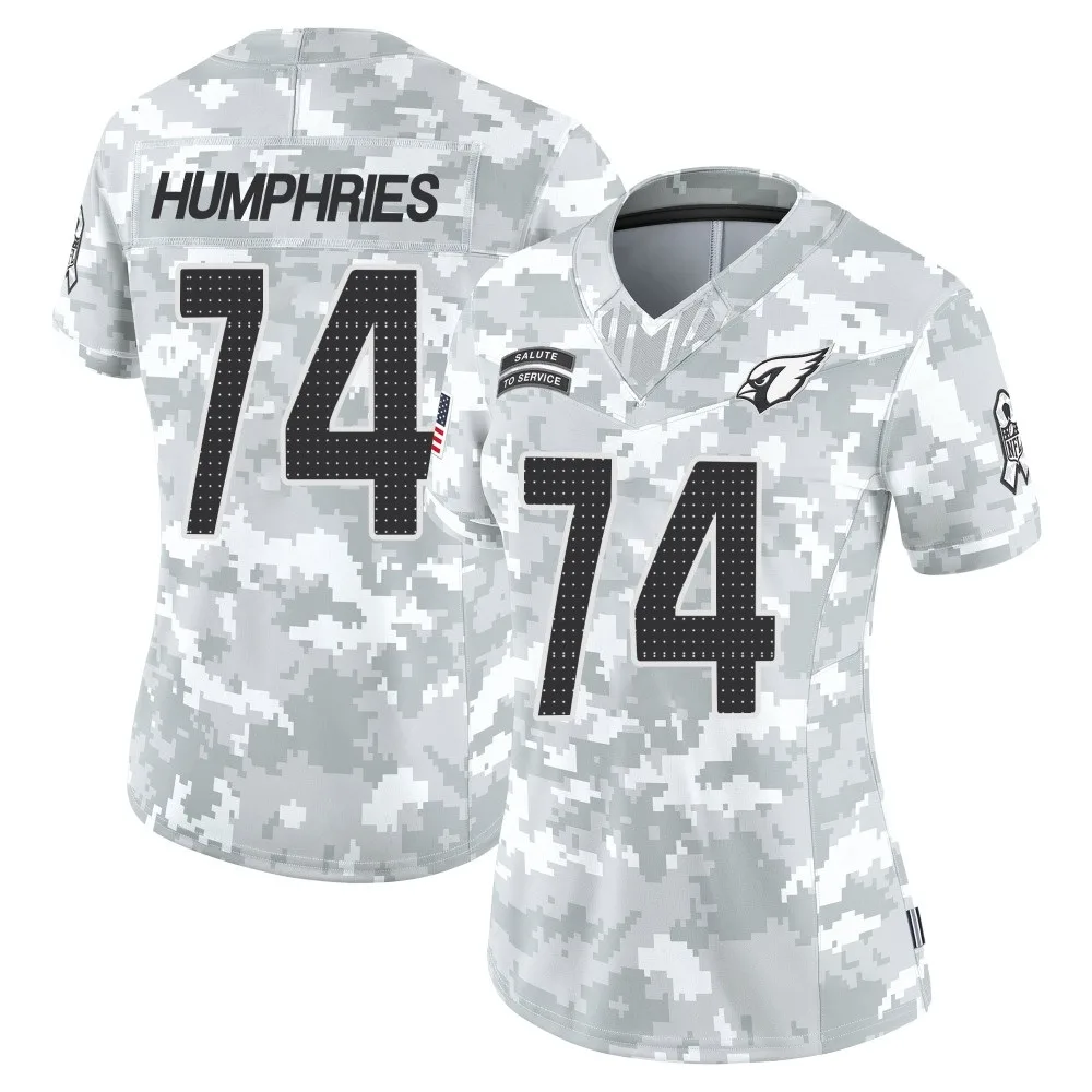 Women's Arizona Cardinals D.j. Humphries Nike 2024 Salute To Service Limited Arctic Camo Jersey Women's Arizona Cardinals D.j. Humphries Nike 2024 Salute To Service Limited Arctic Camo Jersey