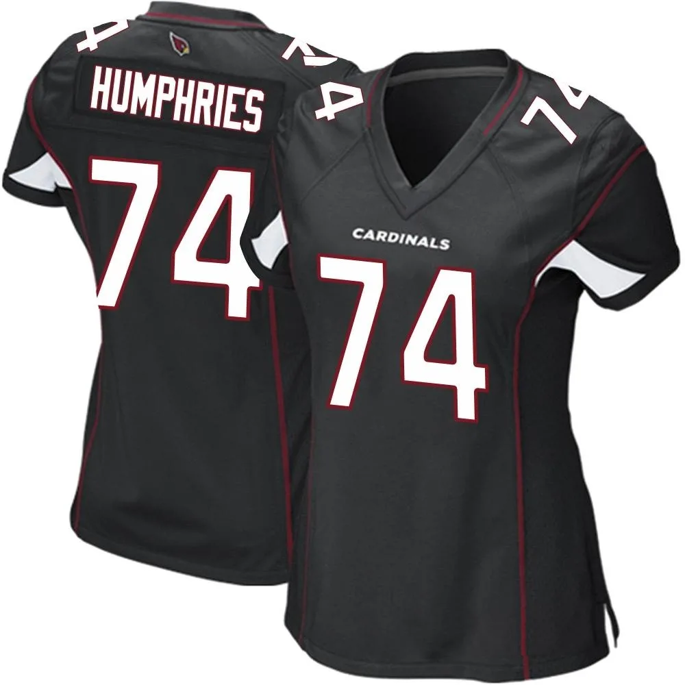 Women's Arizona Cardinals D.j. Humphries Nike Alternate Game Black Jersey Women's Arizona Cardinals D.j. Humphries Nike Alternate Game Black Jersey