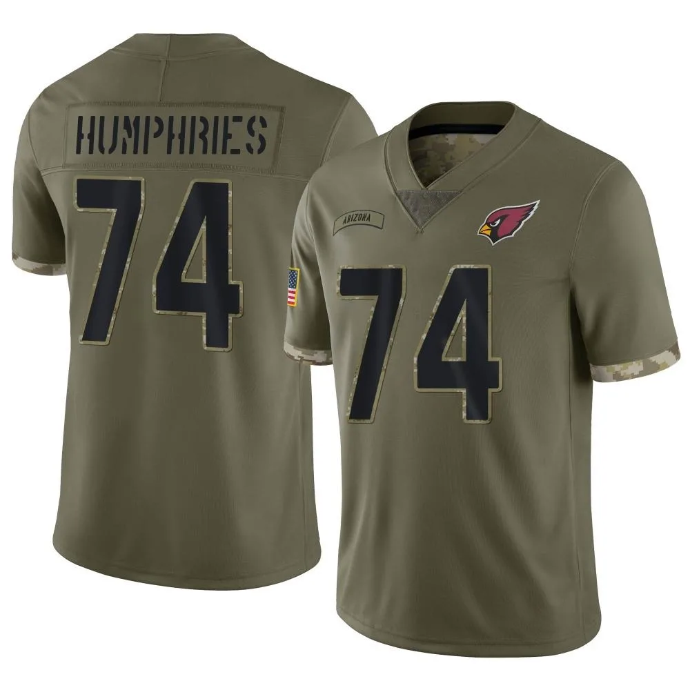 Youth Arizona Cardinals D.j. Humphries Nike 2022 Salute To Service Limited Olive Jersey Youth Arizona Cardinals D.j. Humphries Nike 2022 Salute To Service Limited Olive Jersey