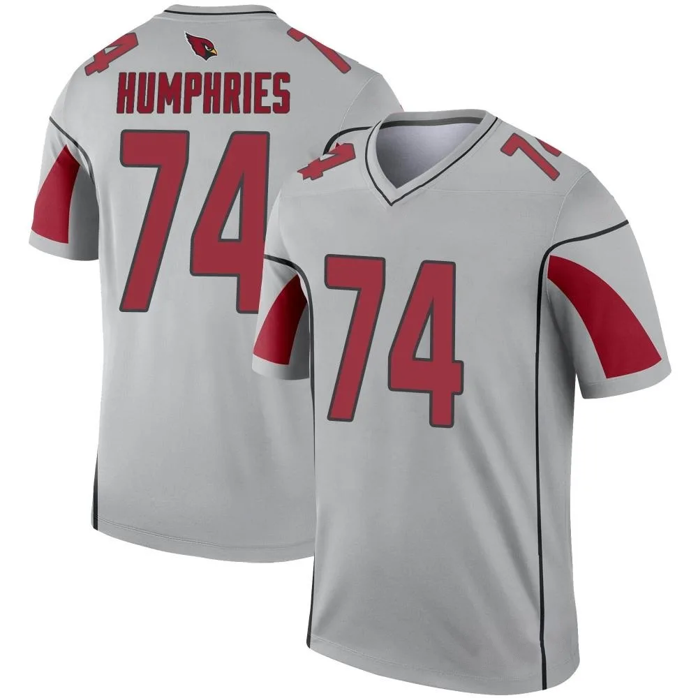 Youth Arizona Cardinals D.j. Humphries Nike Inverted Silver Legend Jersey Youth Arizona Cardinals D.j. Humphries Nike Inverted Silver Legend Jersey