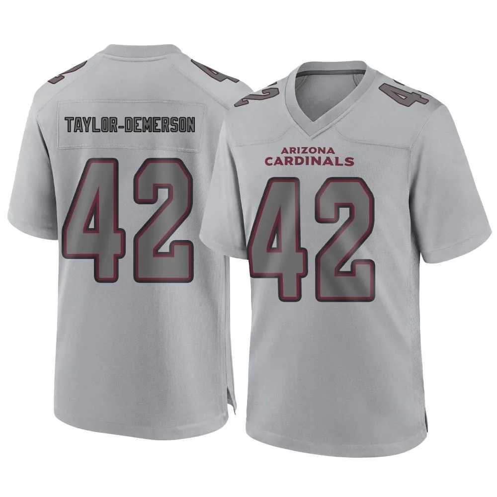 Men's Arizona Cardinals Dadrion Taylor-demerson Nike Atmosphere Fashion Game Gray Jersey Men's Arizona Cardinals Dadrion Taylor-demerson Nike Atmosphere Fashion Game Gray Jersey