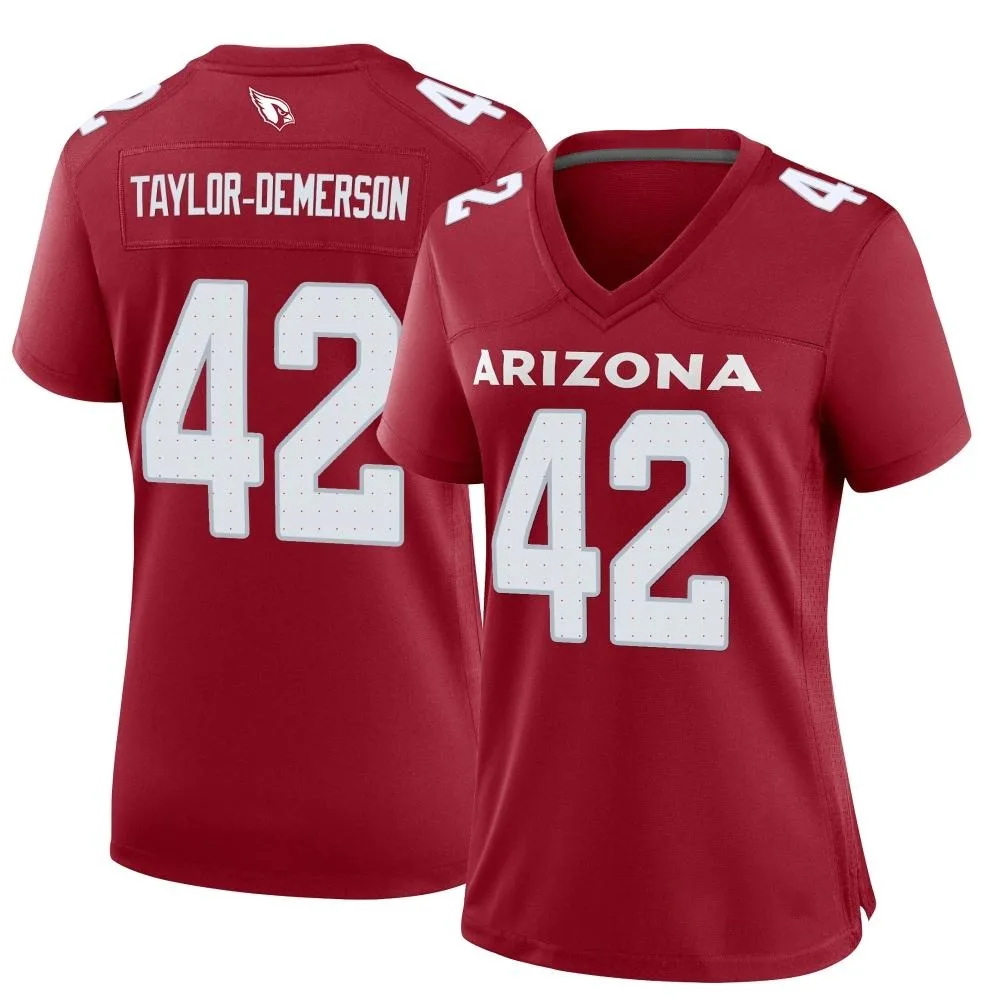 Women's Arizona Cardinals Dadrion Taylor-demerson Nike Cardinal Game Jersey Women's Arizona Cardinals Dadrion Taylor-demerson Nike Cardinal Game Jersey