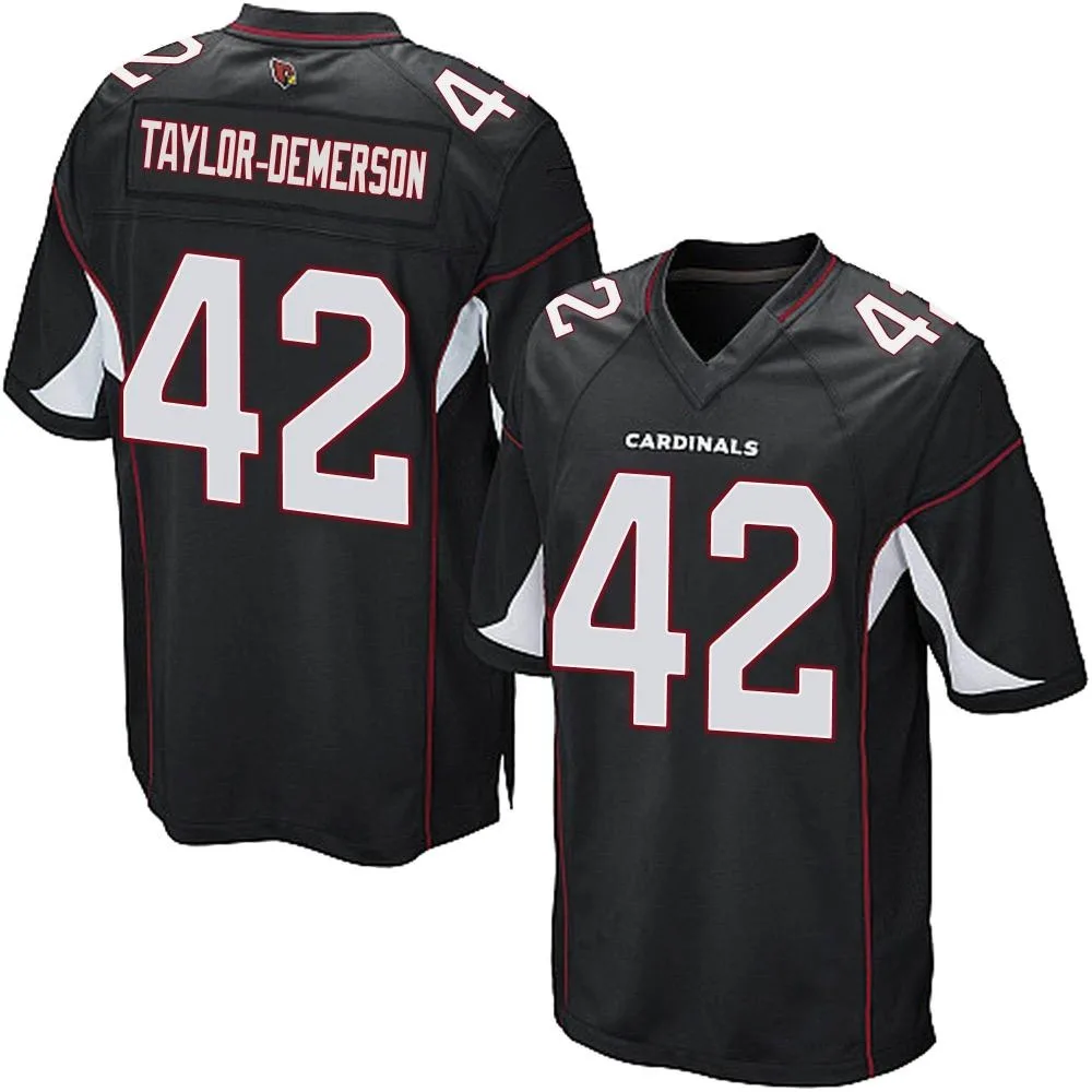 Youth Arizona Cardinals Dadrion Taylor-demerson Nike Alternate Game Black Jersey Youth Arizona Cardinals Dadrion Taylor-demerson Nike Alternate Game Black Jersey