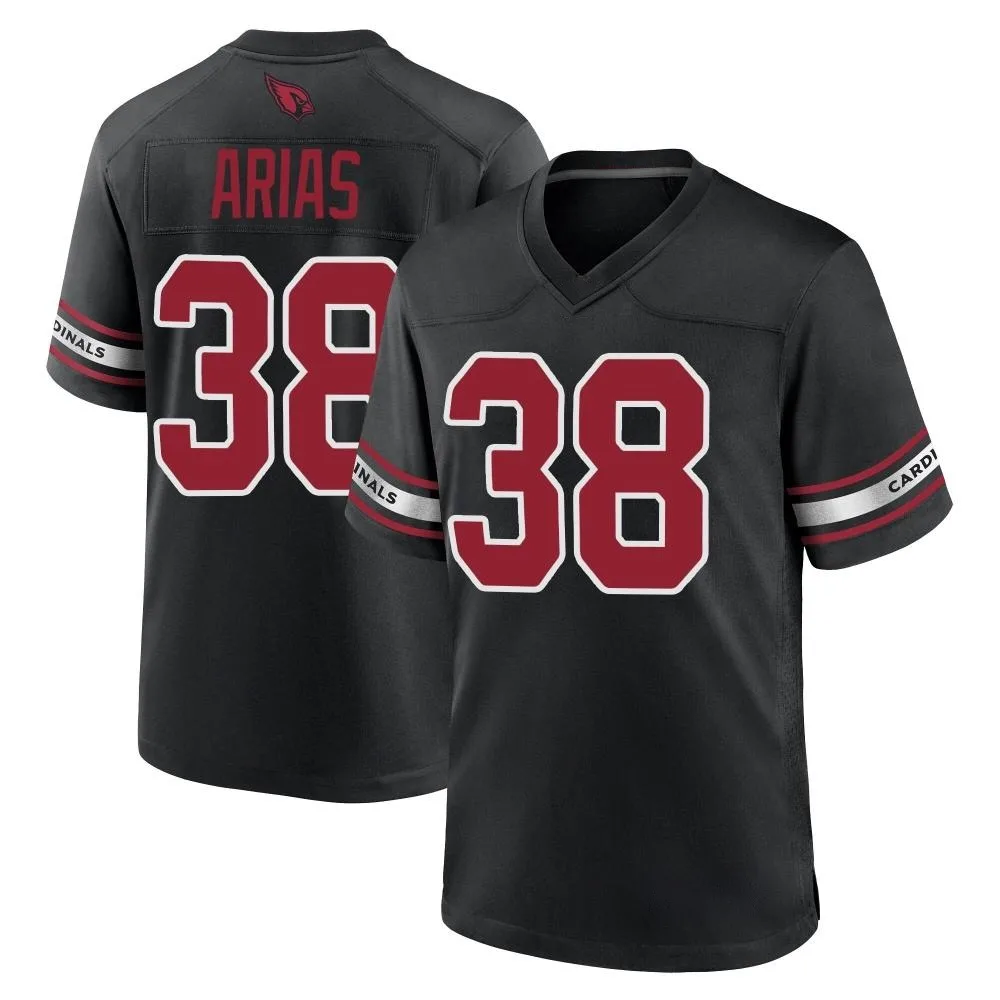 Men's Arizona Cardinals Daniel Arias Nike 2nd Alternate Game Black Jersey Men's Arizona Cardinals Daniel Arias Nike 2nd Alternate Game Black Jersey