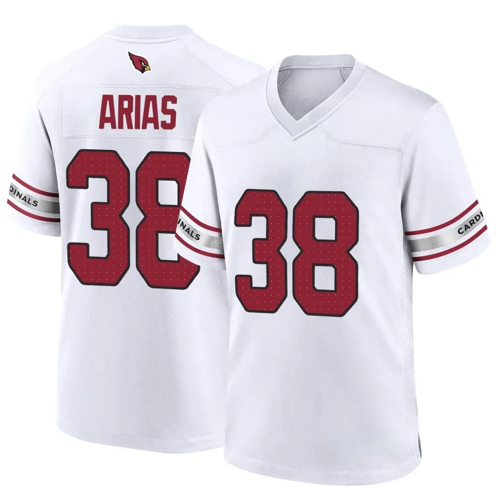 Men's Arizona Cardinals Daniel Arias Nike Game White Jersey Men's Arizona Cardinals Daniel Arias Nike Game White Jersey