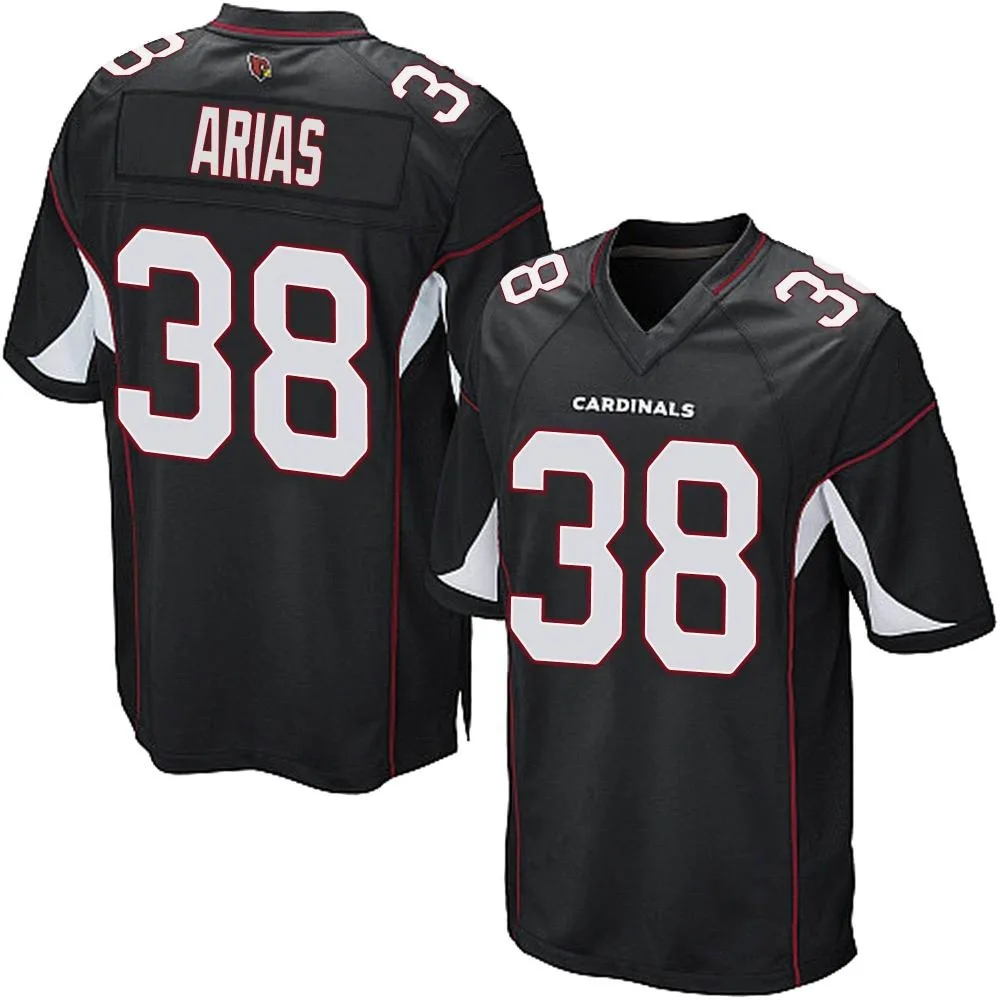 Youth Arizona Cardinals Daniel Arias Nike Alternate Game Black Jersey Youth Arizona Cardinals Daniel Arias Nike Alternate Game Black Jersey