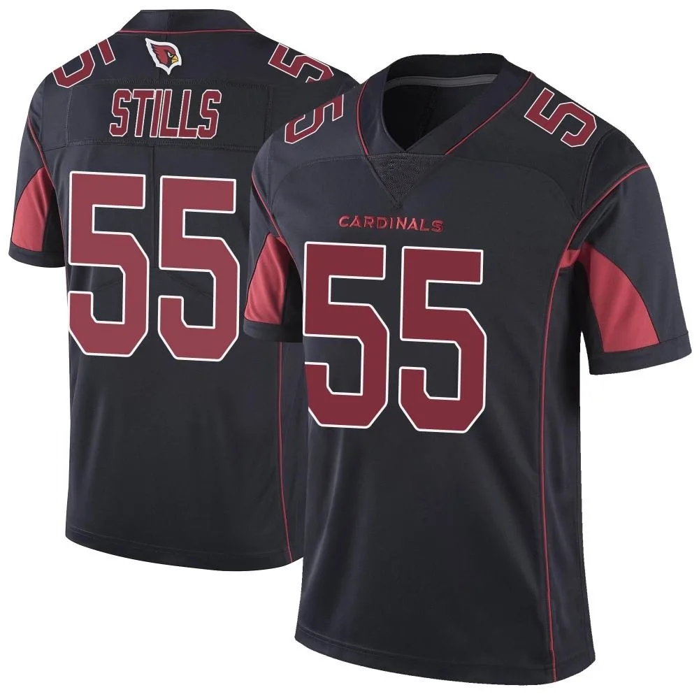 Men's Arizona Cardinals Dante Stills Nike Color Rush Vapor Untouchable Limited Black Jersey Men's Arizona Cardinals Dante Stills Nike Color Rush Vapor Untouchable Limited Black Jersey