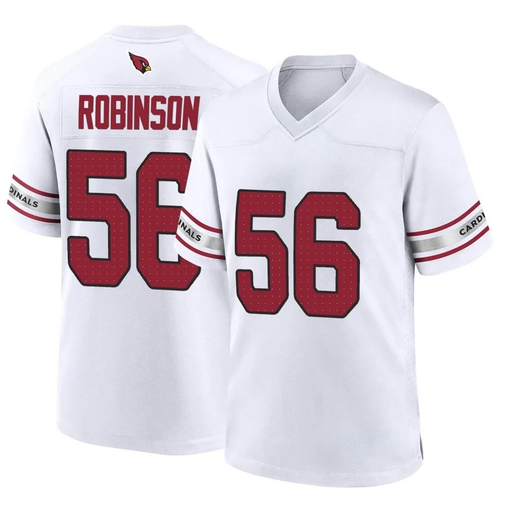 Men's Arizona Cardinals Darius Robinson Nike Game White Jersey Men's Arizona Cardinals Darius Robinson Nike Game White Jersey