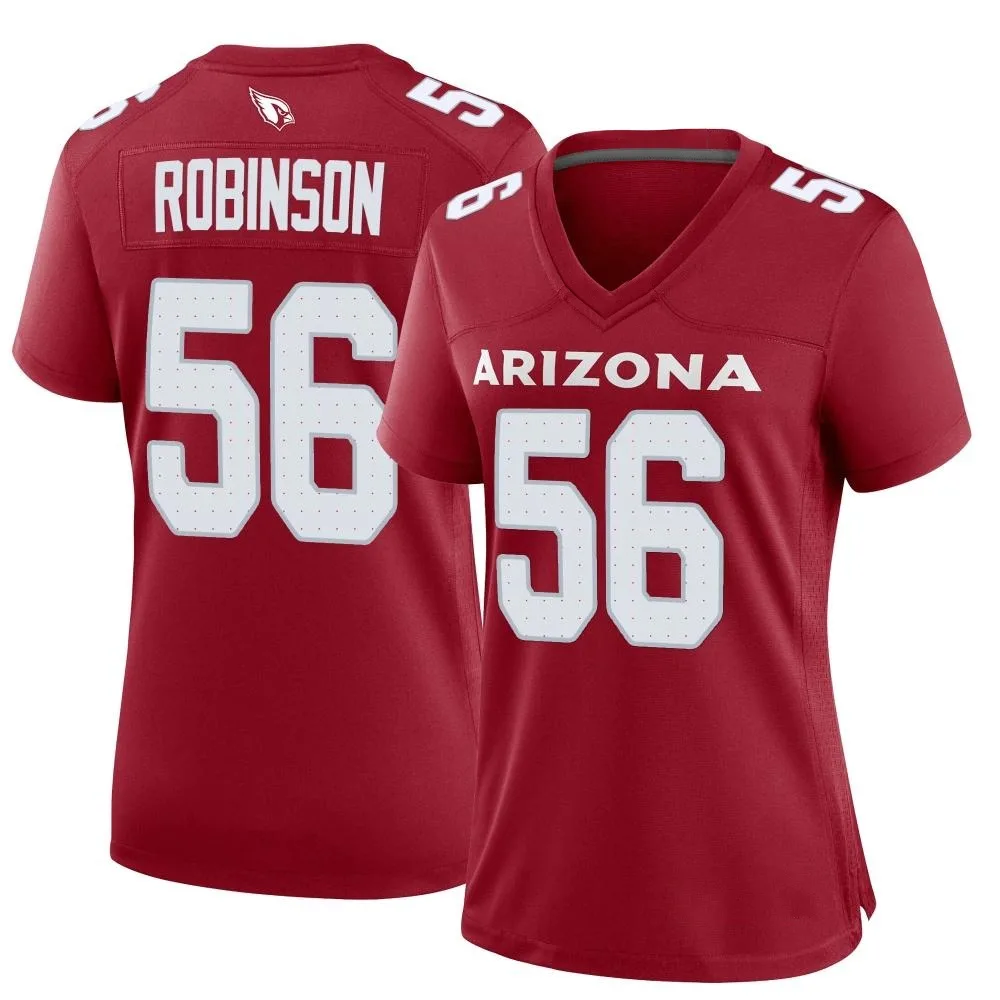 Women's Arizona Cardinals Darius Robinson Nike Cardinal Game Jersey Women's Arizona Cardinals Darius Robinson Nike Cardinal Game Jersey