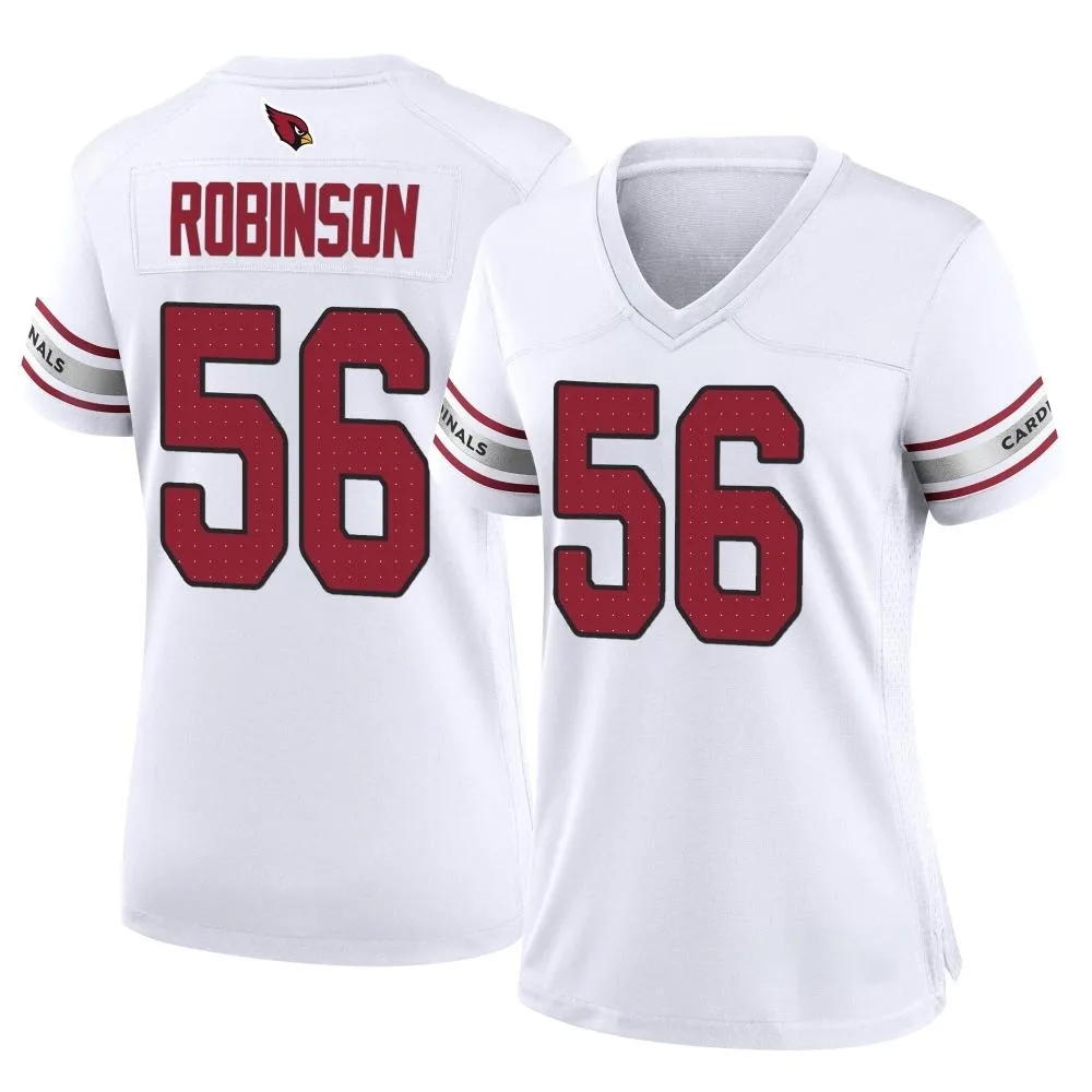 Women's Arizona Cardinals Darius Robinson Nike Game White Jersey Women's Arizona Cardinals Darius Robinson Nike Game White Jersey