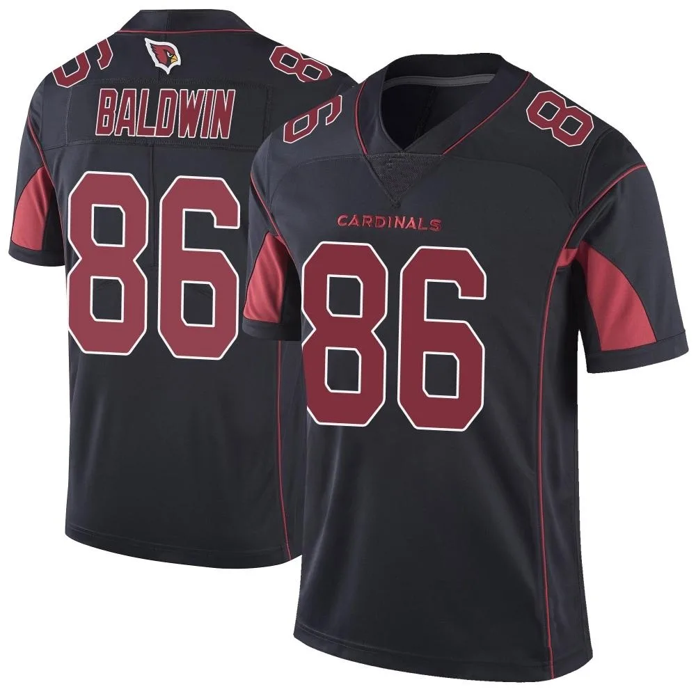 Men's Arizona Cardinals Daylen Baldwin Nike Color Rush Vapor Untouchable Limited Black Jersey Men's Arizona Cardinals Daylen Baldwin Nike Color Rush Vapor Untouchable Limited Black Jersey