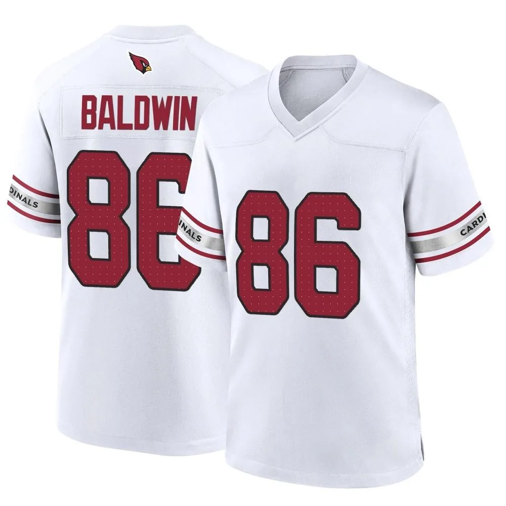 Men's Arizona Cardinals Daylen Baldwin Nike Game White Jersey Men's Arizona Cardinals Daylen Baldwin Nike Game White Jersey
