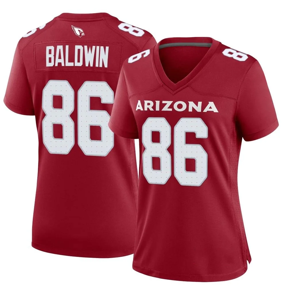 Women's Arizona Cardinals Daylen Baldwin Nike Cardinal Game Jersey Women's Arizona Cardinals Daylen Baldwin Nike Cardinal Game Jersey