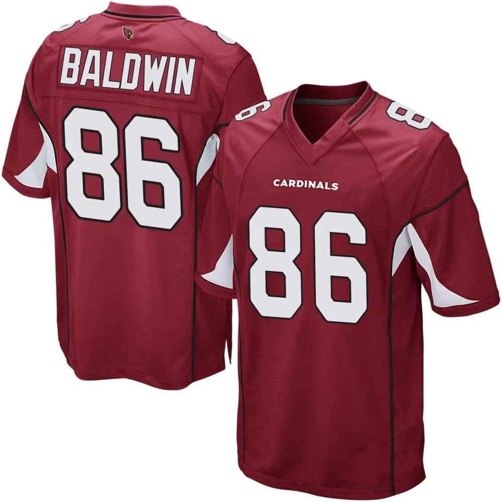 Youth Arizona Cardinals Daylen Baldwin Nike Cardinal Team Color Game Jersey Youth Arizona Cardinals Daylen Baldwin Nike Cardinal Team Color Game Jersey