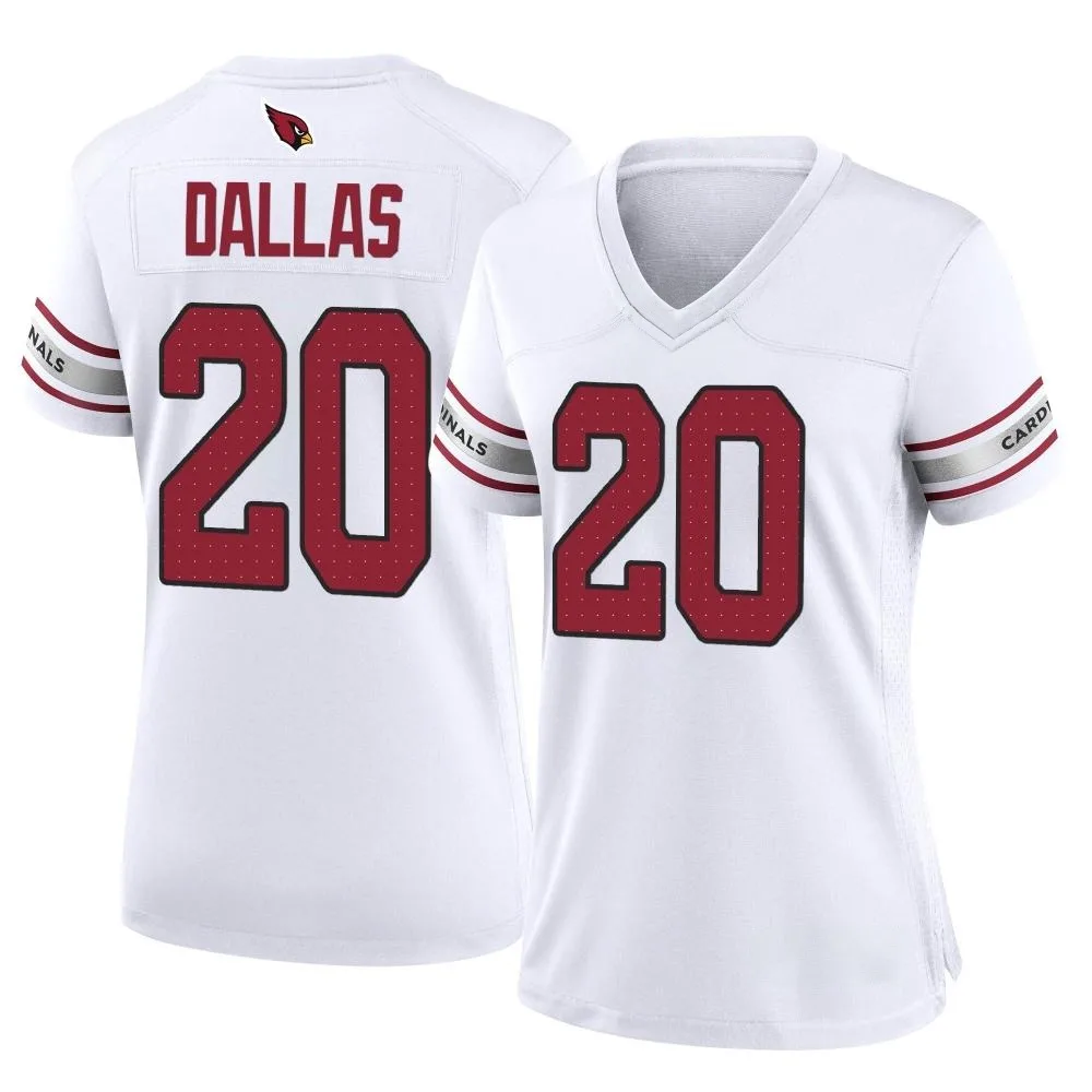 Women's Arizona Cardinals Deejay Dallas Nike Game White Jersey Women's Arizona Cardinals Deejay Dallas Nike Game White Jersey