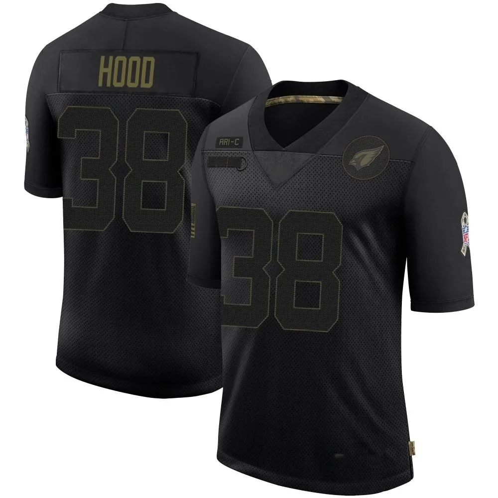 Youth Arizona Cardinals Delonte Hood Nike 2020 Salute To Service Limited Black Jersey Youth Arizona Cardinals Delonte Hood Nike 2020 Salute To Service Limited Black Jersey