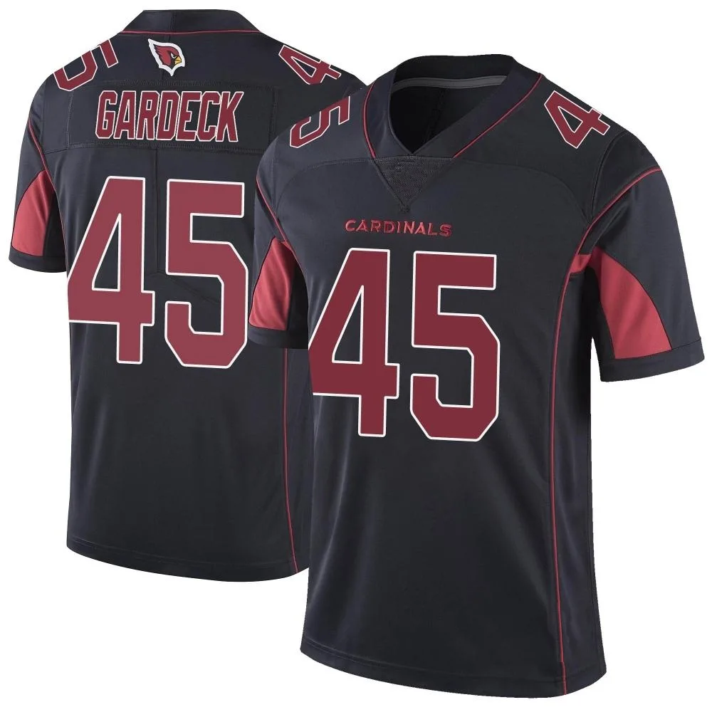 Men's Arizona Cardinals Dennis Gardeck Nike Color Rush Vapor Untouchable Limited Black Jersey Men's Arizona Cardinals Dennis Gardeck Nike Color Rush Vapor Untouchable Limited Black Jersey
