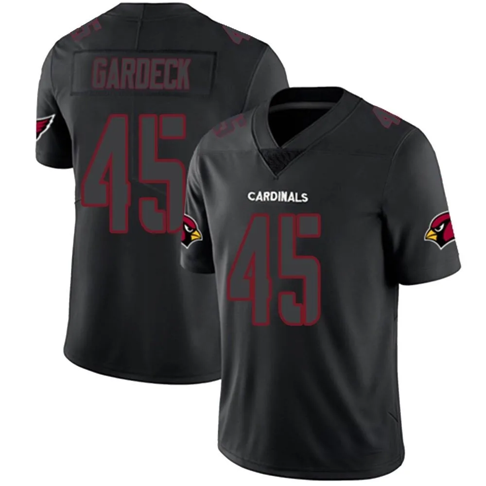 Men's Arizona Cardinals Dennis Gardeck Nike Limited Black Impact Jersey Men's Arizona Cardinals Dennis Gardeck Nike Limited Black Impact Jersey