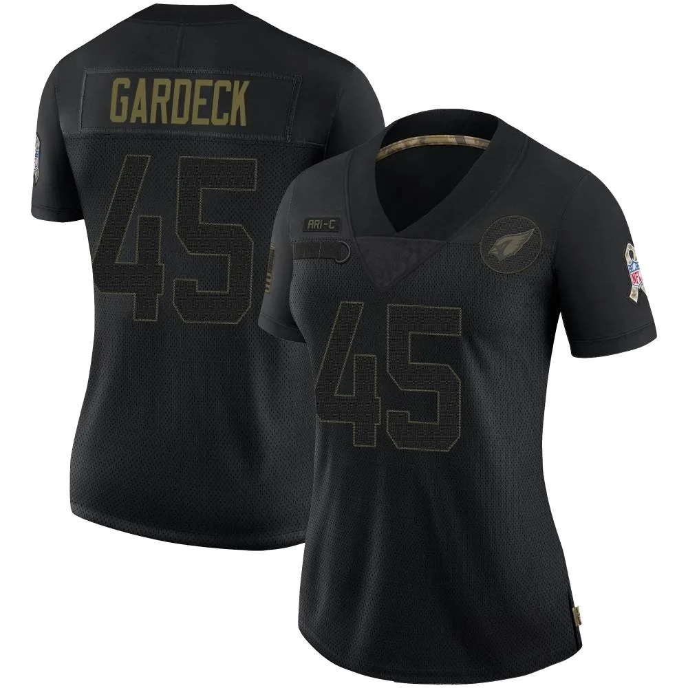 Women's Arizona Cardinals Dennis Gardeck Nike 2020 Salute To Service Limited Black Jersey Women's Arizona Cardinals Dennis Gardeck Nike 2020 Salute To Service Limited Black Jersey