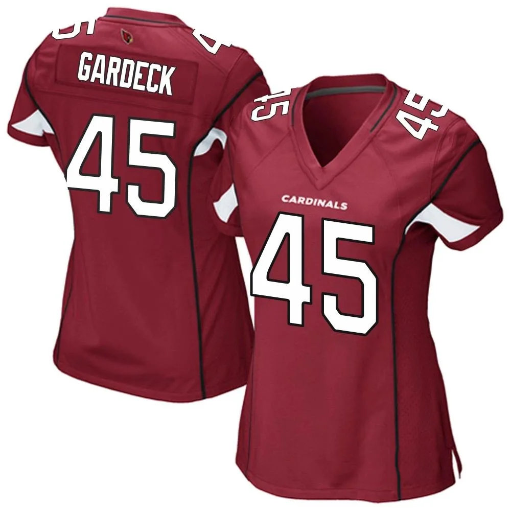 Women's Arizona Cardinals Dennis Gardeck Nike Cardinal Team Color Game Jersey Women's Arizona Cardinals Dennis Gardeck Nike Cardinal Team Color Game Jersey