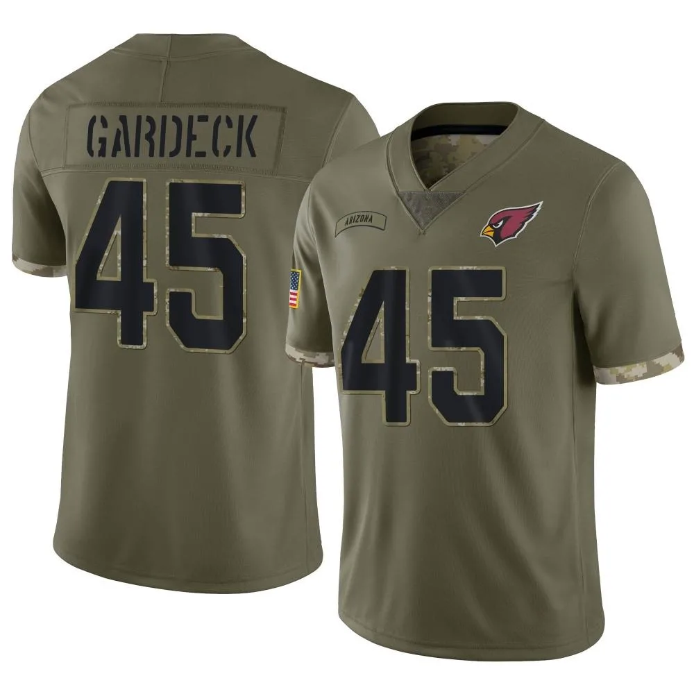 Youth Arizona Cardinals Dennis Gardeck Nike 2022 Salute To Service Limited Olive Jersey Youth Arizona Cardinals Dennis Gardeck Nike 2022 Salute To Service Limited Olive Jersey
