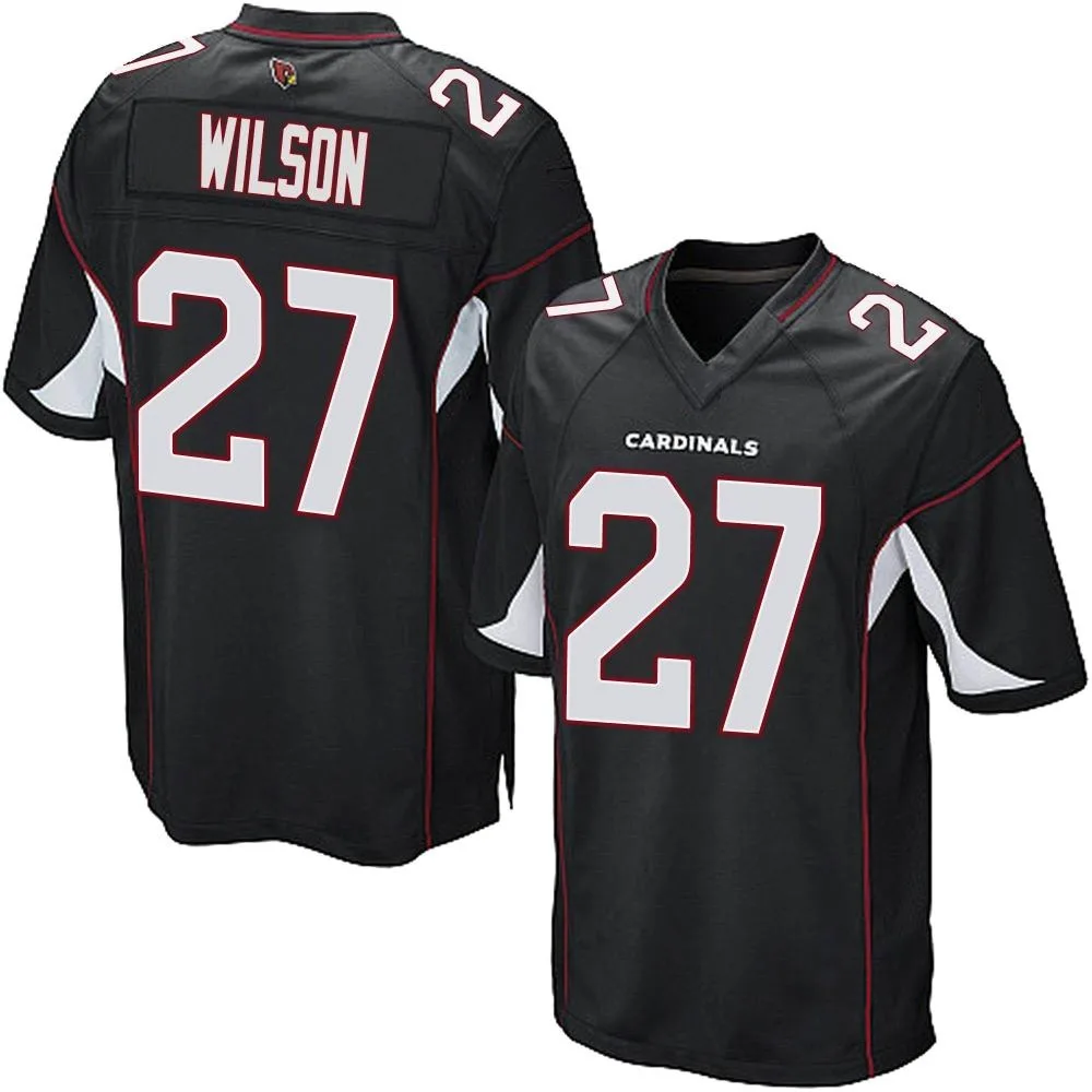 Youth Arizona Cardinals Divaad Wilson Nike Alternate Game Black Jersey Youth Arizona Cardinals Divaad Wilson Nike Alternate Game Black Jersey