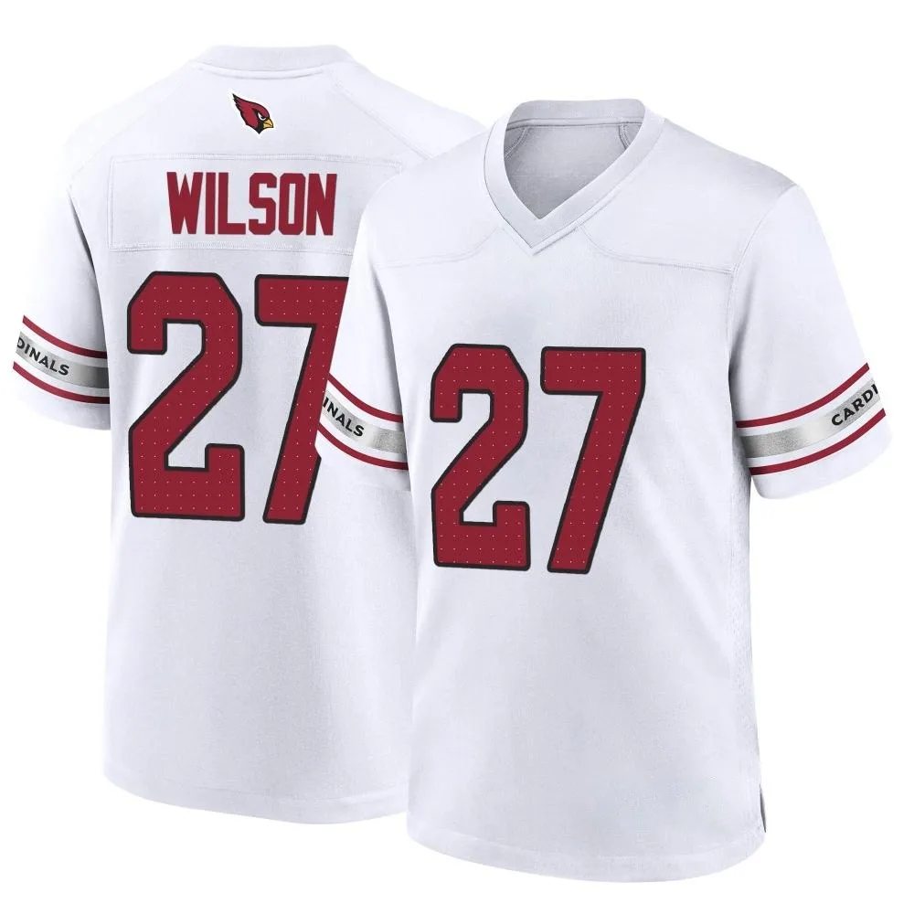 Youth Arizona Cardinals Divaad Wilson Nike Game White Jersey Youth Arizona Cardinals Divaad Wilson Nike Game White Jersey
